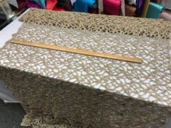 Design Beaded Mesh Lace Fabric Bridal Wedding Clothes -Luxtex Store design beaded mesh lace fabric bridal wedding clothes 531625