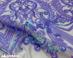 Diba Lavender Geometric Stretch Sequin Fabric / Lace Fabric -Luxtex Store diba lavender geometric stretch sequin fabric lace fabric 650183