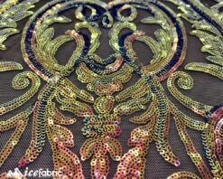 Diba Pink Geometric Stretch Sequin Fabric / Mesh Lace Fabric -Luxtex Store diba pink geometric stretch sequin fabric mesh lace fabric 847188