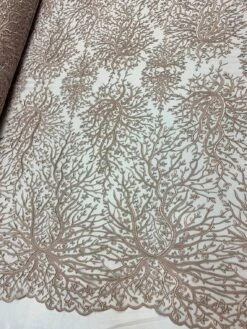 Dusty Rose Tree Floral Embroidery On Mesh Lace Fabric 10 Dusty Rose Tree Floral Embroidery On Mesh Lace Fabric -Luxtex Store dusty rose tree floral embroidery on mesh lace fabric 372803