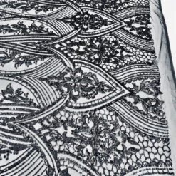 Elizabeth Embroidery Sequin Fabric Geometric Stretch Mesh -Luxtex Store elizabeth embroidery sequin fabric geometric stretch mesh 269984