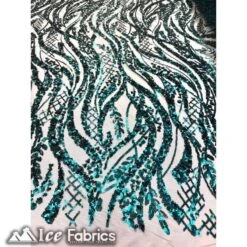 Embroidered Beaded Sequin Fabric Shiny -Luxtex Store embroidered beaded sequin fabric shiny 553072