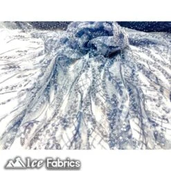 Embroidered Beaded Sequin Fabric Shiny -Luxtex Store embroidered beaded sequin fabric shiny 993965