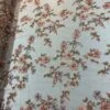 Embroidered Fabric/ 3D Flowers Beaded Fabric/ Lace Fabric/ Dusty Rose -Luxtex Store embroidered fabric 3d flowers beaded fabric lace fabric dusty rose 900660