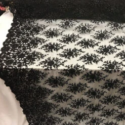 Embroidered Mesh Floral Beaded Lace Wedding Fabric -Luxtex Store embroidered mesh floral beaded lace wedding fabric 886525