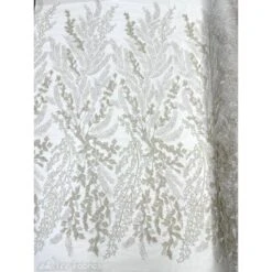 Embroidery Lace Fabric Hand Beaded Fabric With Sequin Mesh -Luxtex Store embroidery lace fabric hand beaded fabric with sequin mesh 419706