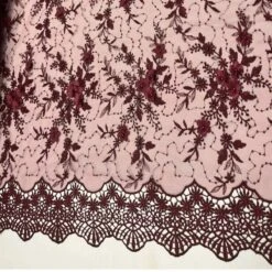 Fashion 3D Flowers Floral Beaded Lace Fabric 26 Fashion 3D Flowers Floral Beaded Lace Fabric -Luxtex Store fashion 3d flowers floral beaded lace fabric 104678