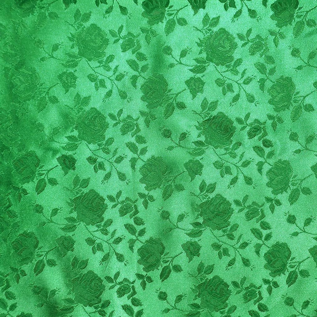 Floral Brocade Jacquard Satin Fabric / Floral Fabric 14 Floral Brocade Jacquard Satin Fabric / Floral Fabric - Image 12