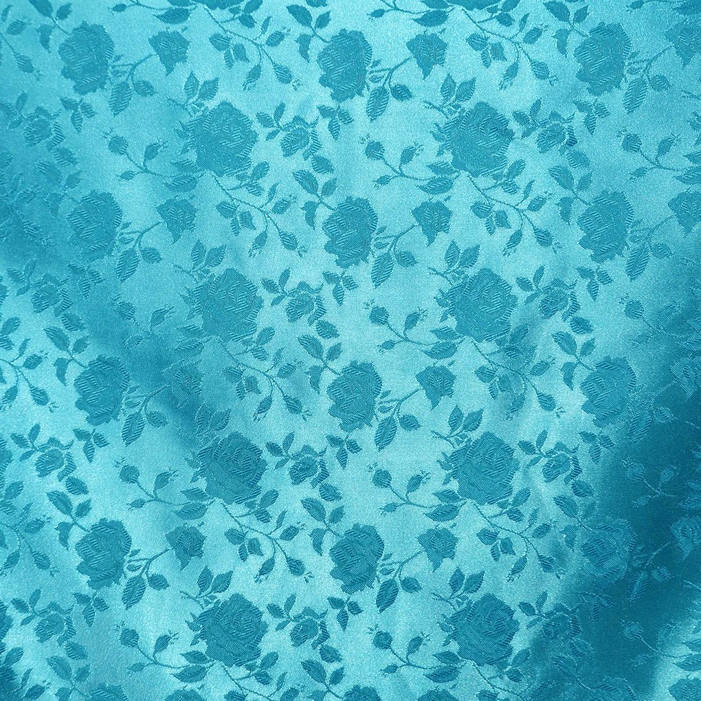 Floral Brocade Jacquard Satin Fabric / Floral Fabric 6 Floral Brocade Jacquard Satin Fabric / Floral Fabric - Image 4