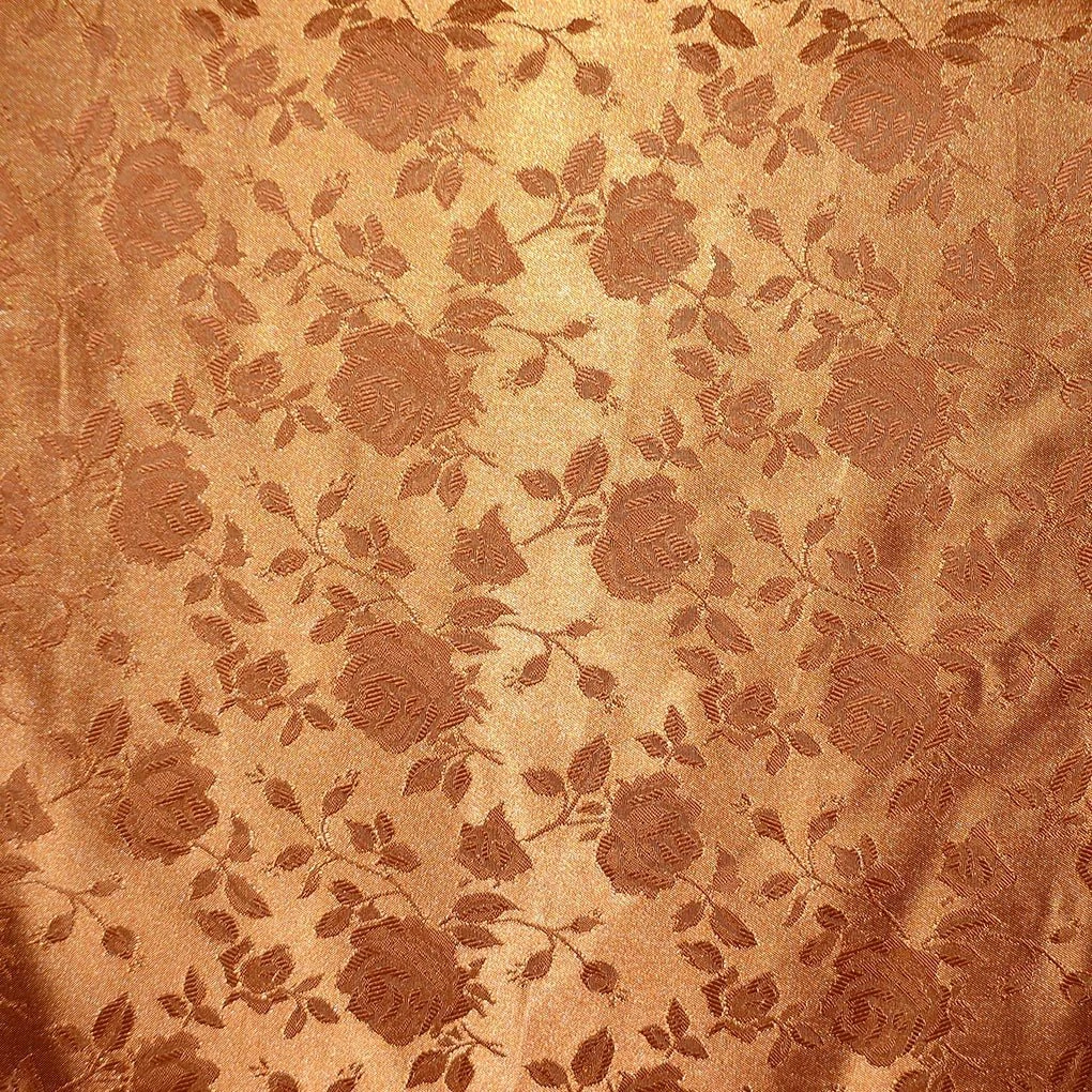 Floral Brocade Jacquard Satin Fabric / Floral Fabric 10 Floral Brocade Jacquard Satin Fabric / Floral Fabric - Image 8
