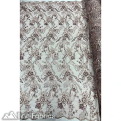 Floral Embroidery Beaded Fabric With Sequin On Mesh -Luxtex Store floral embroidery beaded fabric with sequin on mesh 968184