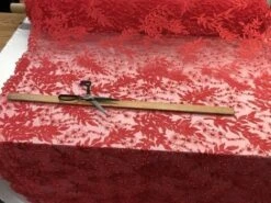 Floral Lace Fabric By The Yard_ Embroidered Beaded Fabric -Luxtex Store floral lace fabric by the yard embroidered beaded fabric 503722