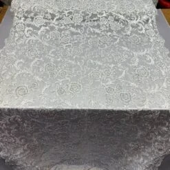 Floral White Lace Fabric | Embroidery Beaded Lace