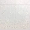 Flowers Floral White Lace Fabric / Embroidery Lace Mesh 2 Flowers Floral White Lace Fabric / Embroidery Lace Mesh -Luxtex Store flowers floral white lace fabric embroidery lace mesh 614021