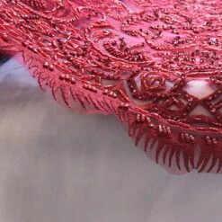 French Beaded Fabric, Lace Fabric Geometric By The Yard -Luxtex Store french beaded fabric lace fabric geometric by the yard 562864