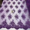 French Design Flower/Floral Mesh Lace (By The Yard) Embroidery Lace Fabric (Purple) For Tablecloths/ Runners/ Skirts/ Costumes -Luxtex Store french design flowerfloral mesh lace by the yard embroidery lace fabric purple for tablecloths runners skirts costumes 793210