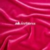 Fuchsia Velvet Fabric By The Yard | 4 Way Stretch
