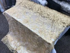Gold Embroidered Bridal Wedding Designed Beaded Mesh Lace Fabric -Luxtex Store gold embroidered bridal wedding designed beaded mesh lace fabric 272784