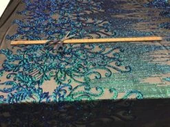 Green Luxury Design 4 Way Stretch Sequin Fabric By The Yard -Luxtex Store green luxury design 4 way stretch sequin fabric by the yard 367920