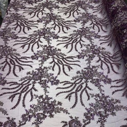 Handmade Floral Luxury Flowers Sequins Beaded Mesh Lace -Luxtex Store handmade floral luxury flowers sequins beaded mesh lace 604904