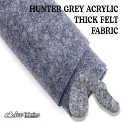 Heather Gray Acrylic Felt Fabric / 1.6mm Thick _ 72” Wide 8 Heather Gray Acrylic Felt Fabric / 1.6mm Thick _ 72” Wide -Luxtex Store heather gray acrylic felt fabric 16mm thick 72 wide 349871