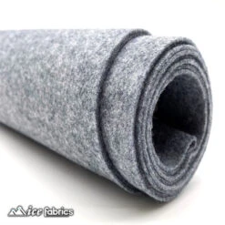 Heather Grey Wholesale Felt Fabric 1.6mm Thick