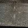 Heavy Bronze Embroidered 4 Way Stretch Sequin Wedding Prom Fabric Sold By The Yard