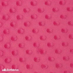Hot Pink Minky Dot Fabric Blanket Fabric -Luxtex Store hot pink minky dot fabric blanket fabric 506050