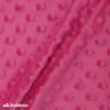 Hot Pink Minky Dot Fabric Blanket Fabric