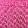 Hot Pink Rosebud Minky Fabric by the Yard -Luxtex Store hot pink rosebud minky fabric by the yard