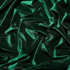 Hunter Green Wholesale Velvet Fabric Stretch | 60" Wide -Luxtex Store hunter green wholesale velvet fabric stretch 60 wide 884578