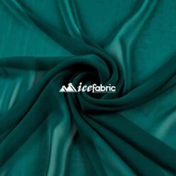 Hunter Mia Chiffon Fabric / 60’’ Wide Soft Chiffon Sheer Fabric