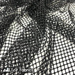 Iridescent Crystal Beaded 4 Way Stretch Fabric Fishnet -Luxtex Store iridescent crystal beaded 4 way stretch fabric fishnet 472682