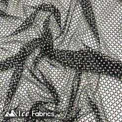 Iridescent Crystal Beaded 4 Way Stretch Fabric Fishnet -Luxtex Store iridescent crystal beaded 4 way stretch fabric fishnet 605740