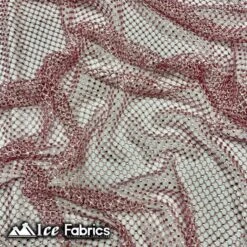 Iridescent Crystal Beaded 4 Way Stretch Fabric Fishnet -Luxtex Store iridescent crystal beaded 4 way stretch fabric fishnet 807922