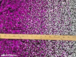 Iridescent Purple Silver 3 Tone 4 Way Stretch Sequin Fabric On Black Mesh Lace -Luxtex Store iridescent purple silver 3 tone 4 way stretch sequin fabric on black mesh lace 678648