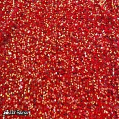 Iridescent Red Emma Stretch Velvet Fabric With Embroidery Sequin -Luxtex Store iridescent red emma stretch velvet fabric with embroidery sequin 949853