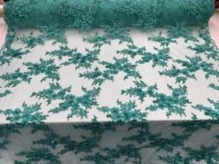 ITALIAN Heavy Embroidery Hand Beaded Mesh Lace Fabric Sold By The Yard -Luxtex Store italian heavy embroidery hand beaded mesh lace fabric sold by the yard 651358