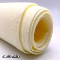 Ivory Acrylic Wholesale Felt Fabric 1.6mm Thick