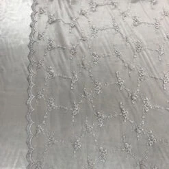 Ivory Hand Embroidered Beaded Mesh Lace Bridal Wedding Prom Dresses Fabric -Luxtex Store ivory hand embroidered beaded mesh lace bridal wedding prom dresses fabric 289629