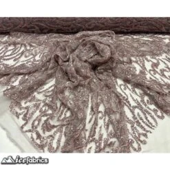 Jasmine Lace Embroidery Beaded Fabric With Sequin -Luxtex Store jasmine lace embroidery beaded fabric with sequin 404217