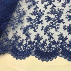 Lace Fabric Embroidered Flowers Lace By The Yard -Luxtex Store lace fabric embroidered flowers lace by the yard 221749