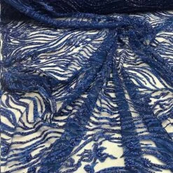 Latest French Design Bridal Embroidered Lace With Beads And Sequins Mesh Fabric -Luxtex Store latest french design bridal embroidered lace with beads and sequins mesh fabric 959142