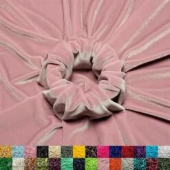 Lavender Wholesale Velvet Fabric Stretch | 60" Wide