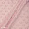 Light Pink Dimple Polka Dot Minky Fabric / Ultra Soft / -Luxtex Store light pink dimple polka dot minky fabric ultra soft 713818