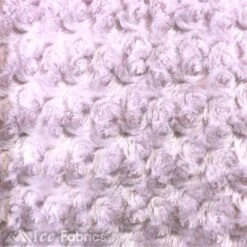 Light Pink Minky Rose Rosebud Fabric Blanket Fabric