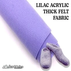 Lilac Acrylic Wholesale Felt Fabric 1.6mm Thick -Luxtex Store lilac acrylic wholesale felt fabric 16mm thick 580487