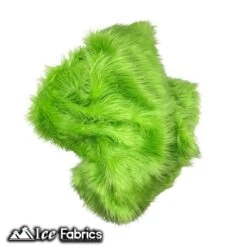 Lime Green Mohair Faux Fur Fabric Wholesale (20 Yards Bolt) -Luxtex Store lime green mohair faux fur fabric wholesale 20 yards bolt 751444