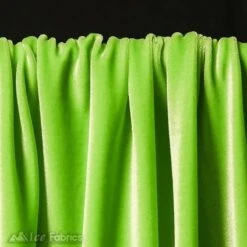 Lime Green Wholesale Velvet Fabric Stretch | 60" Wide -Luxtex Store lime green wholesale velvet fabric stretch 60 wide 553834