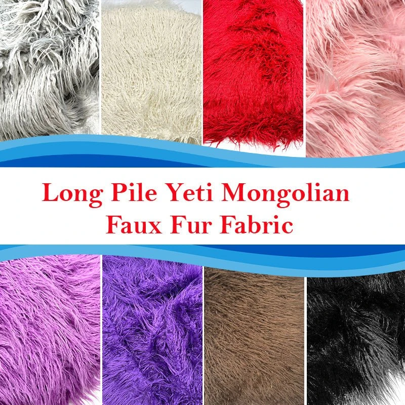 Long Pile Yeti Mongolian Faux Fur Fabric | 4” Pile 3 Long Pile Yeti Mongolian Faux Fur Fabric | 4” Pile